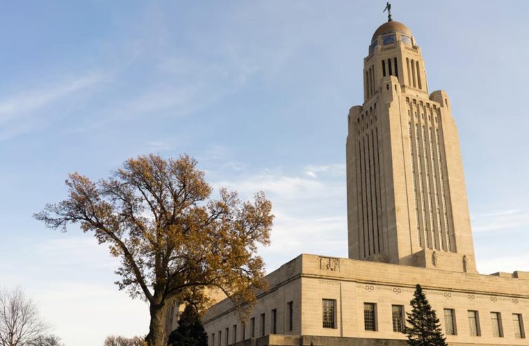 Nebraska capitol building.